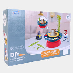 Sun Flower Pottery Wheel W/Usb Toy