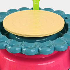 Sun Flower Pottery Wheel W/Usb Toy