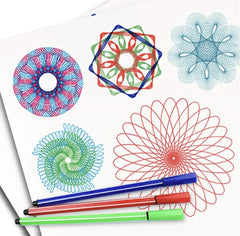 Geometric Spirograph Art Kit