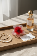 Large Flower Hair Claw Clip