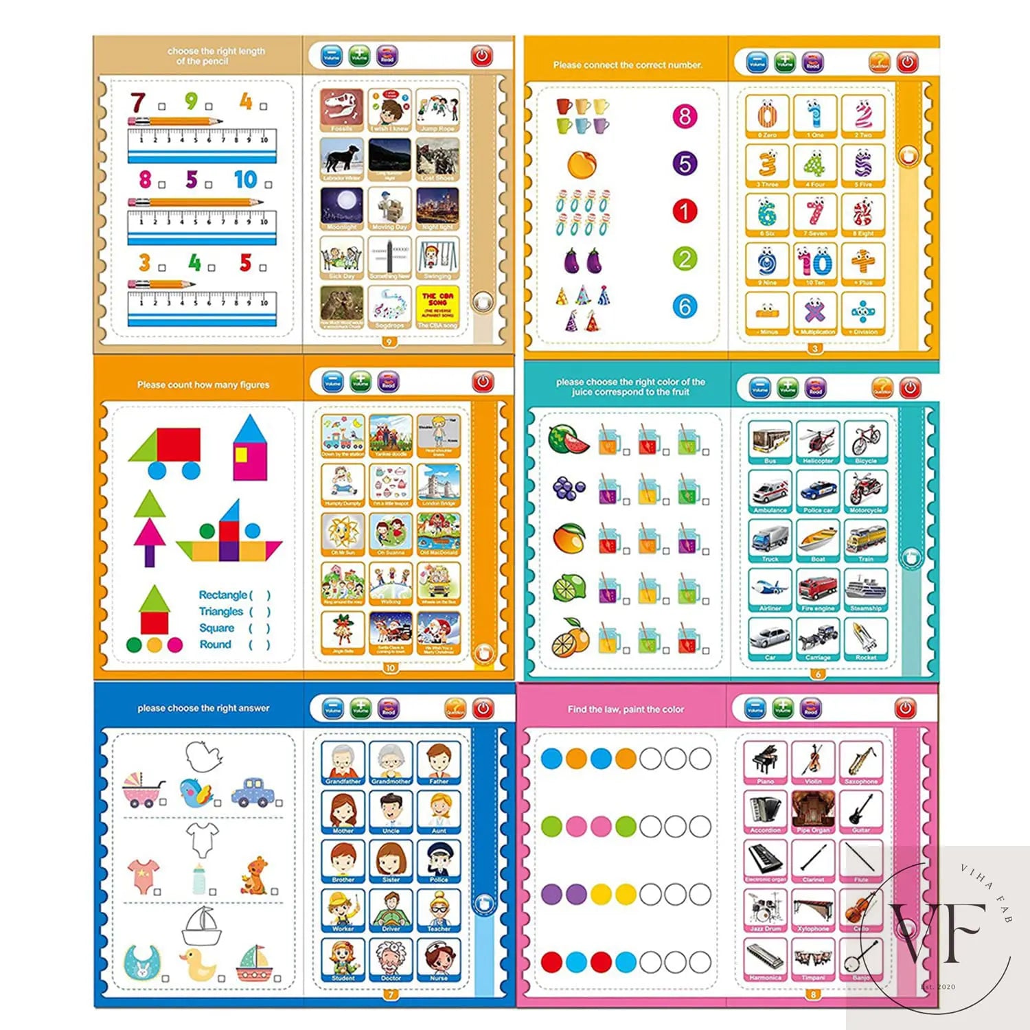 Intelligence Study Book Intellectual Learning for Kids