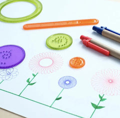 Geometric Spirograph Art Kit