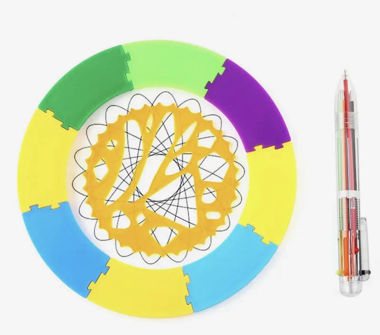 Geometric Spirograph Art Kit