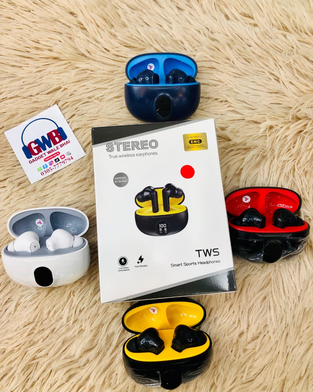 Stereo ENC TWS 895B Earphones