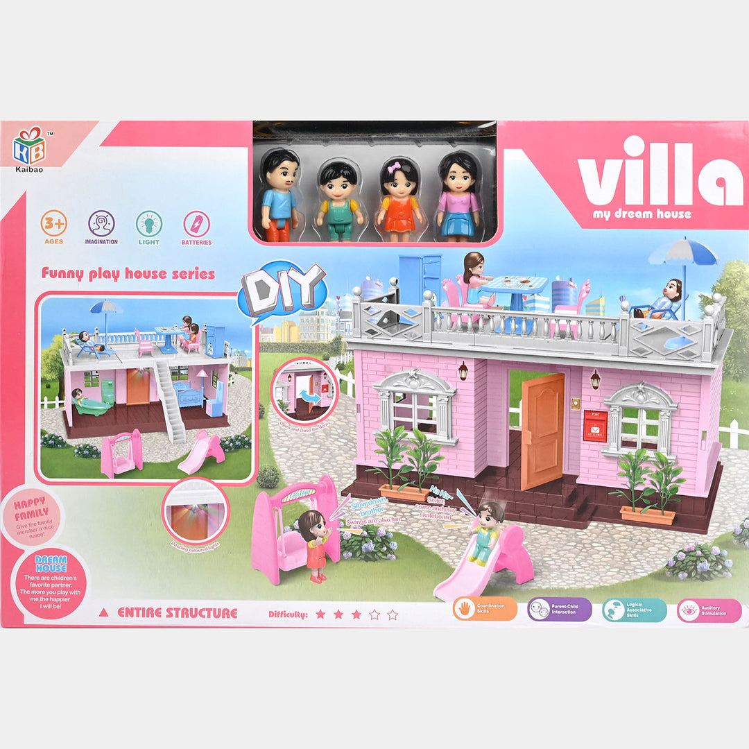 46 PCs Dream House Paradise Play house
